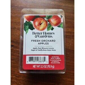 Better Homes and Gardens Scented Fragrance Wax Cubes Fresh Orchard Apples New